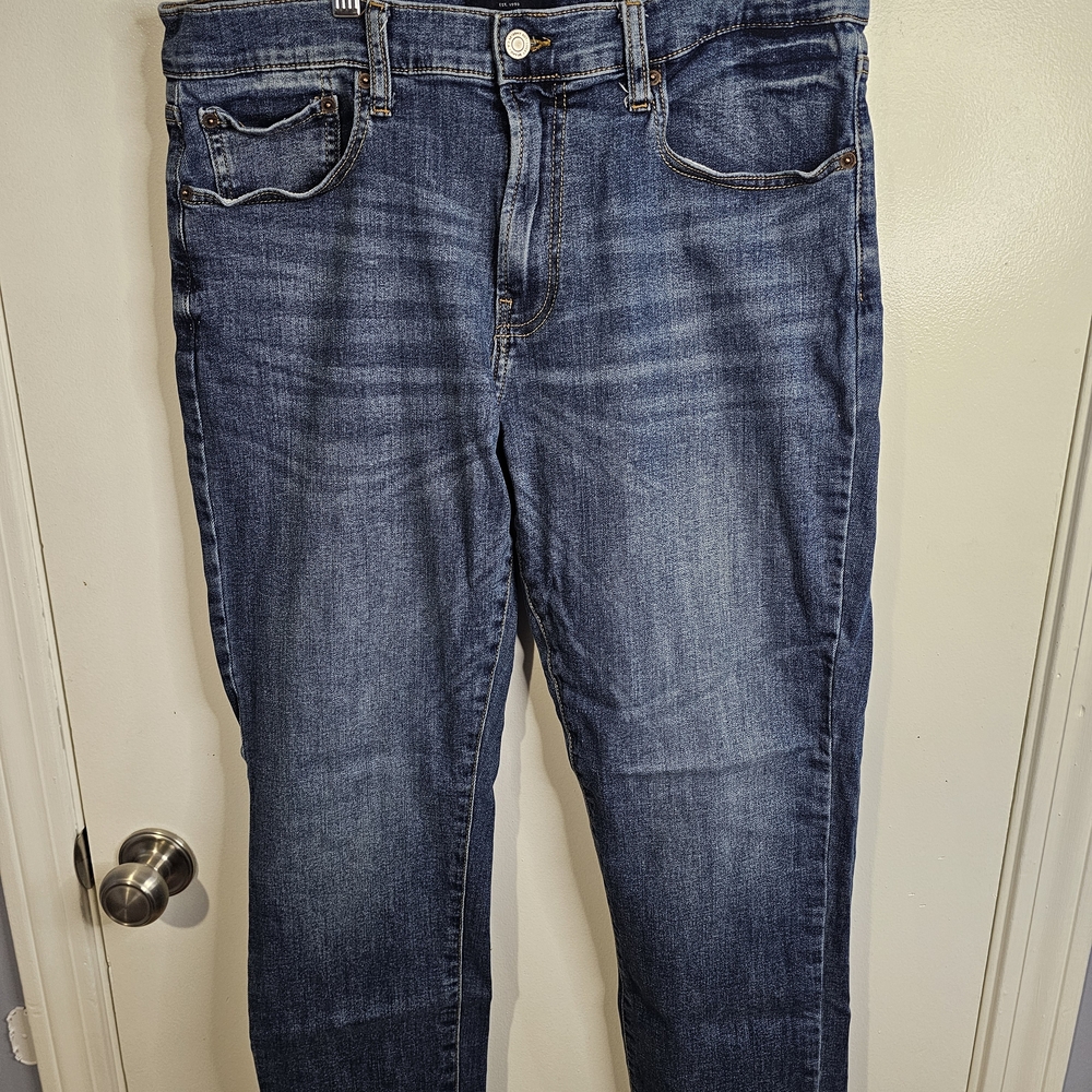 Men's Lucky Brand Straight Blue Jeans 33x32